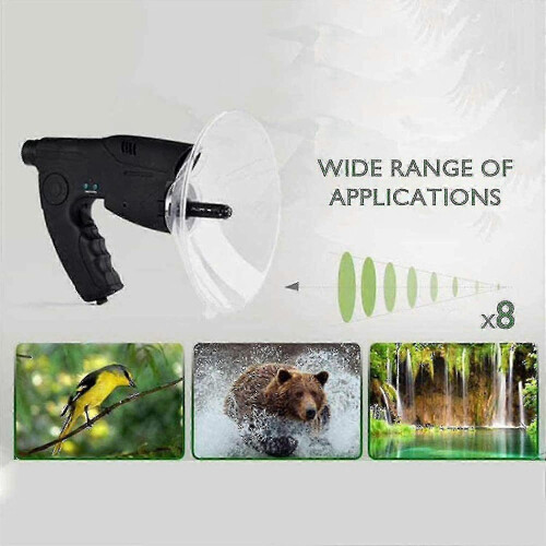 Bionic Ear X8 Directional Parabolic Microphone Monocular for Long Distance Bird Watching 1