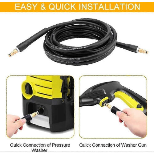 6M Karcher K2  K7 Replacement High Pressure Washer Hose with Quick  Connect 2