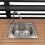 Cucina da Esterno 3 Pezzi con Lavello Modulare Angolare Alluminio Legno 7