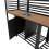 Cucina da Esterno 3 Pezzi con Lavello Modulare Angolare Alluminio Legno 10