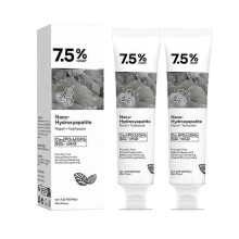 (2PCS) 1/2/3PCS 7.5%nHAP Nano Hydroxyapatite Toothpaste Fluoride-Free Enamel Repair Whitening Toothpaste, Cool Mint Fresh Breath