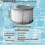 8x Mspa Premium-Filterkartuschen für Whirlpools und Spa-Pools 4