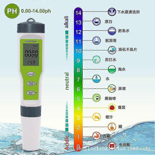 Testeur de pH et de chlore pour piscines européennes 1