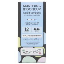{AISLE A} & Sisters | Eco Applicator Tampons - Heavy | 1 x 12