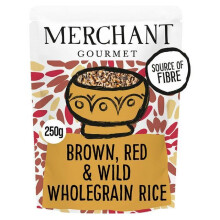 {AISLE P} Merchant Gourmet | Brown, Red & Wild Rice | 1 x 250g