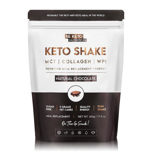 Beketo Diet Keto Shake - Naturalna Czekolada 500g