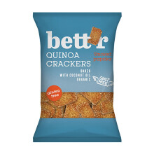{Aisle D} Bettr | Quinoa Crackers Smoked Paprika | 1 x 100g