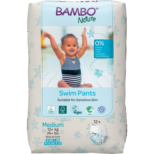 {Aisle A} Bambo Nature | Swim Pants - Medium | 1 x 12pack