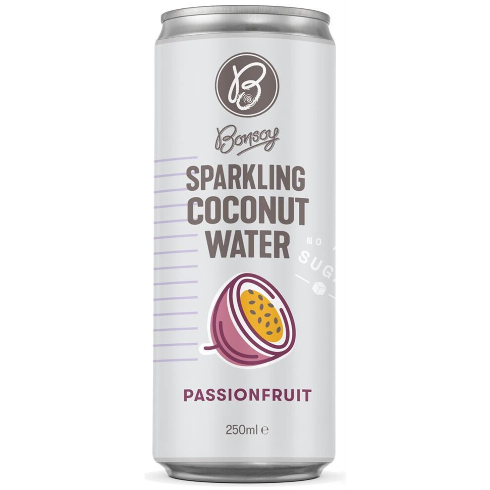 Bonsoy Sparkling Coconut Water With Passionfruit 250Ml 12 - Image 4