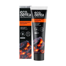 ECODENTA Sort vulkansk hvidtende tandpasta med vulkanske mineraler 100 ml