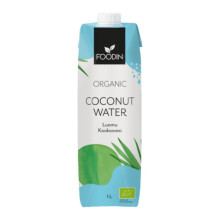 {Aisle O} Foodin | Organic Coconut Water Tetrapak | 1 x 1l