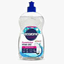 Rinse Aid, Natural Rinsing Aid for Dishwashers, Dry & Shine Gentle Formula for Sparkling & Streak-Free Results, Leaves Glass & Crockery Hygienically