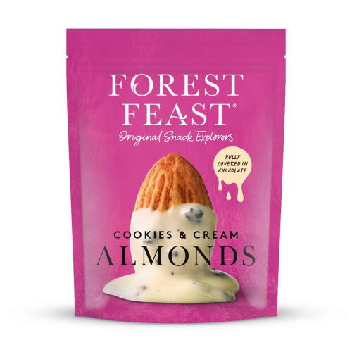 Forest Feast Almonds with White Chocolate and Cookie Nuggets 120g