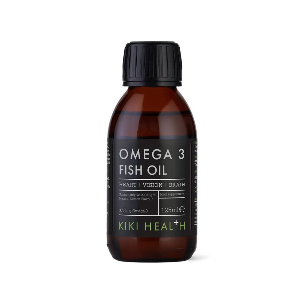 KIKI Health Omega 3 Fish Oil Supplement - 3700mg Omega-3 - 125ml - Image 5