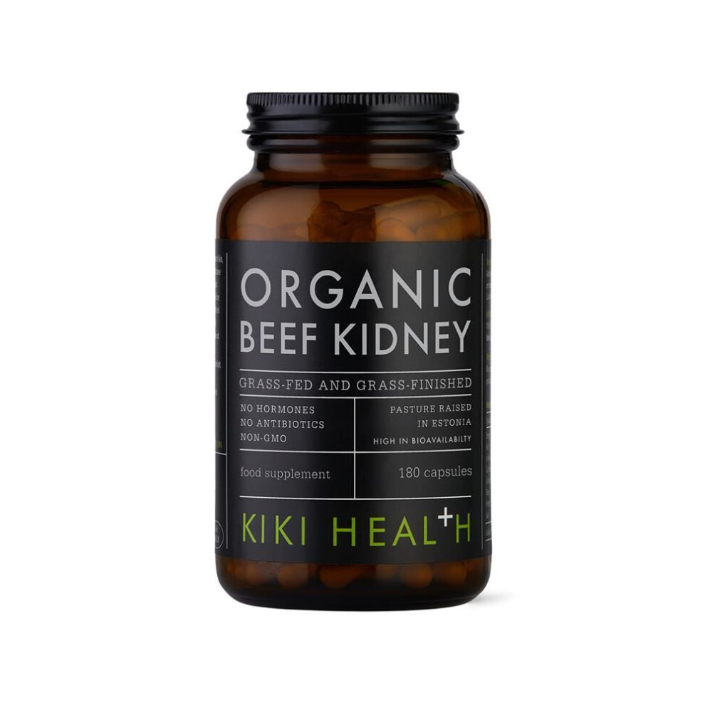 Kiki Health Organic Beef Kidney Capsules 180 Capsules - Image 4