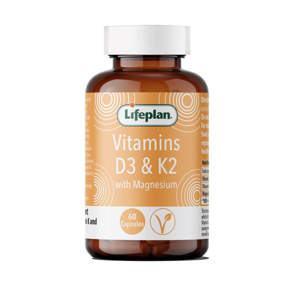 Lifeplan {Aisle K} | Vitamin D K And Magnesium | 1 X 60 Capsule - Image 4