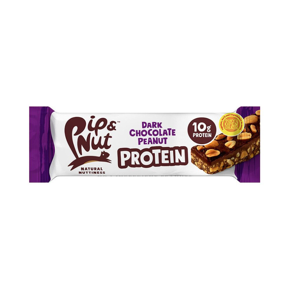 Pip And Nut {Aisle H} | Dark Chocolate Protein Peanut Butter Bar | 1 X 46G