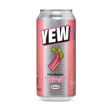 {Aisle O} Yew | Pink Rhubarb Sparkling Water | 1 x 440ml