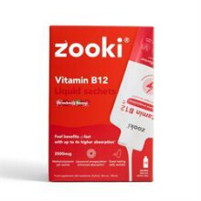 {Aisle K} YourZooki | Liposomal Vitamin B12 2500mcg Strawberry 10ml | 1 x 14 sachet