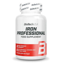 {Aisle K} BioTechUSA | Iron Professional | 1 x 60 tablets