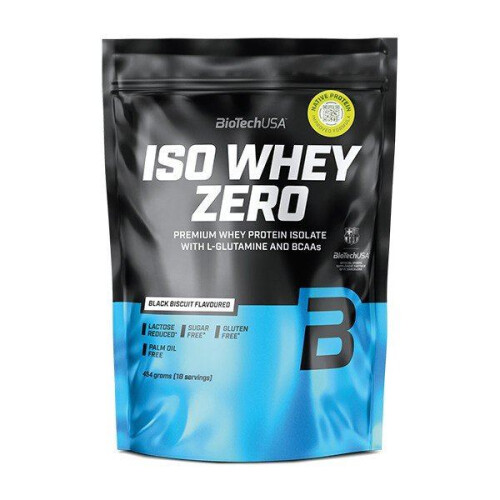 Iso Whey Zero, Black Biscuit - 454 Grams