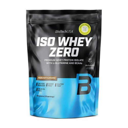 {Aisle K} BioTechUSA | Iso Whey Zero- Hazelnut | 1 x 454g