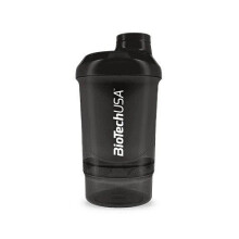 {Aisle K} BioTechUSA | Wave+ Shaker- Black Smoke | 1 x 300 ml