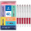 Pilot Pilot Acroball Pure White Retractable Ballpoint Pen Red Pack of 6 1