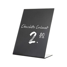 Placas de acrílico para quadro-negro, formato grande (L/A), 3 tamanhos.