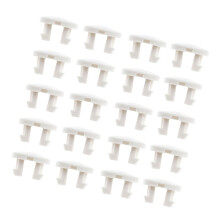 Blind Repair Set White Tape Lock Plug Bottom Rail Button-20