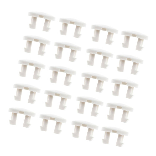 Blind Repair Set White Tape Lock Plug Bottom Rail Button-20
