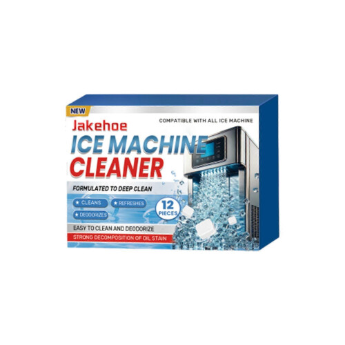 (1PC) 1-5x Ice Machine Cleaner Descaler - 12 Clean Tablets