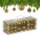 Christmas Tree Baubles Set, 76 Pieces, Matte & Glitter Finish 1