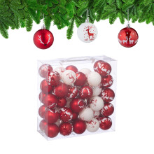 Rentier-Weihnachtskugeln-Set, 50-teilig