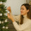Christmas Tree Baubles Set, Silver & White, Various Finishes 3