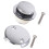 Bouchon pour canalisation de baignoire et Kit de trop-plein, 1