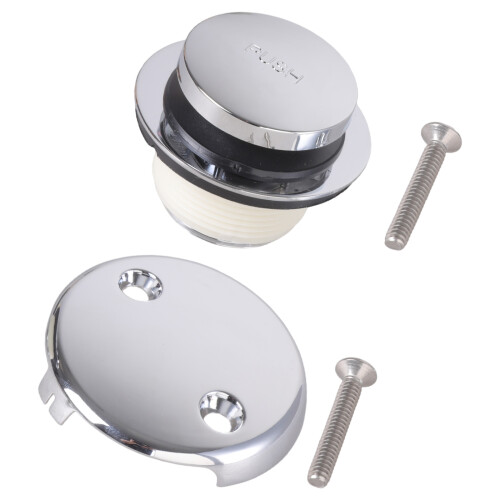 Bouchon pour canalisation de baignoire et Kit de trop-plein,