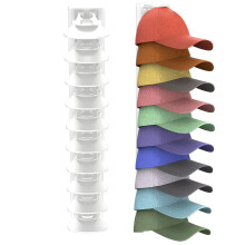Space Saving Cap Holder Installable On Any Area For Organized