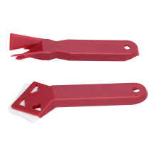 Ergonomic Surface Cleaning Tool With Plastic Blades, Safe And Durable Scraper For Stickers Decals Paint And Adhesive Removal Across Multiple
