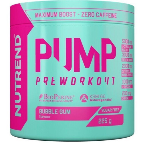 Pump Pre-workout, Bubble Gum - 225 Grams