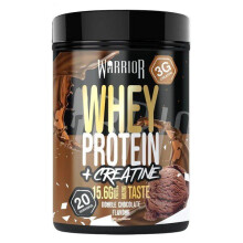 {Aisle K} Warrior | Whey Protein + Creatine- Double Chocolate | 1 x 500g