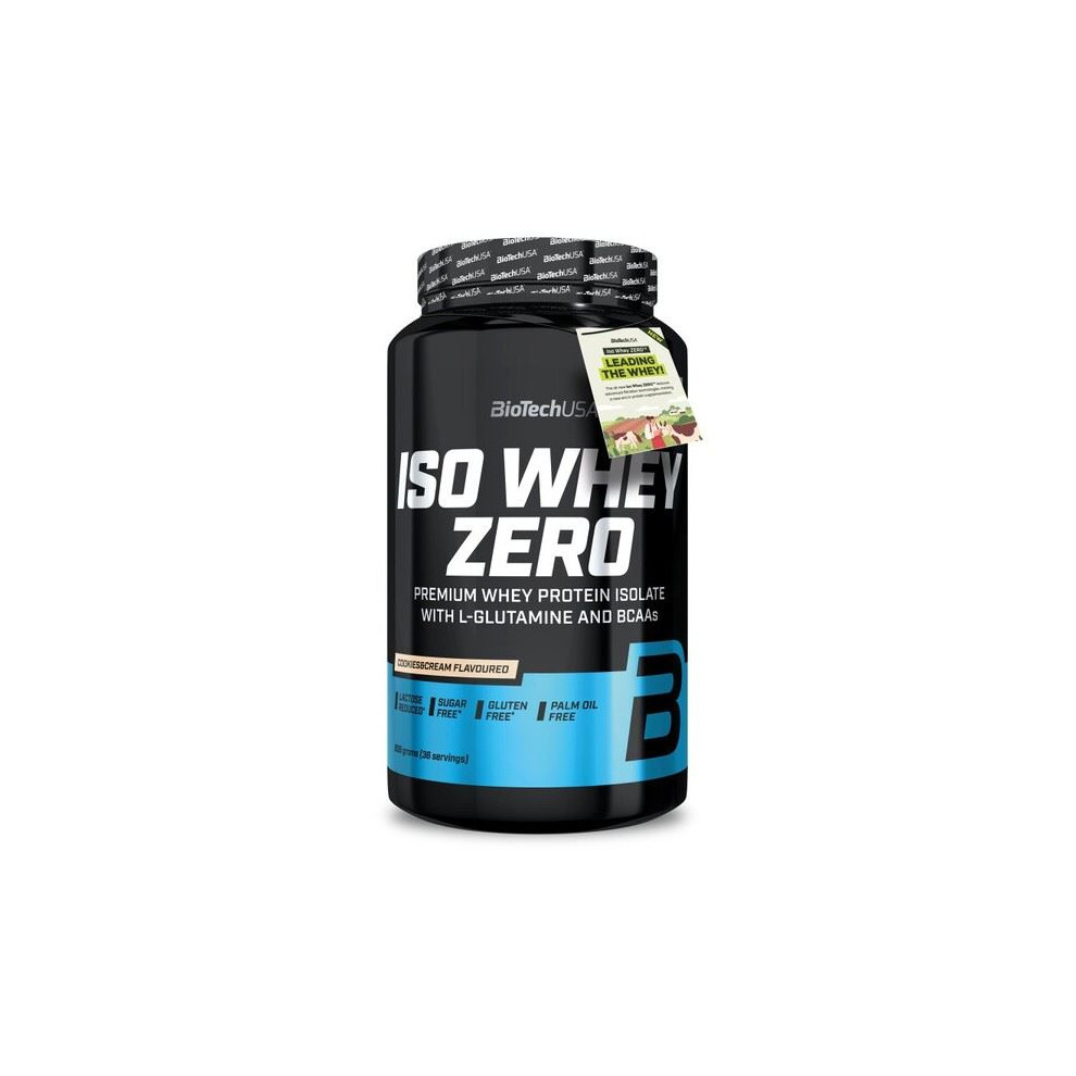 Biotechusa Cream {Aisle K} | Iso Whey Zero- Cookies & | 1 X 908G