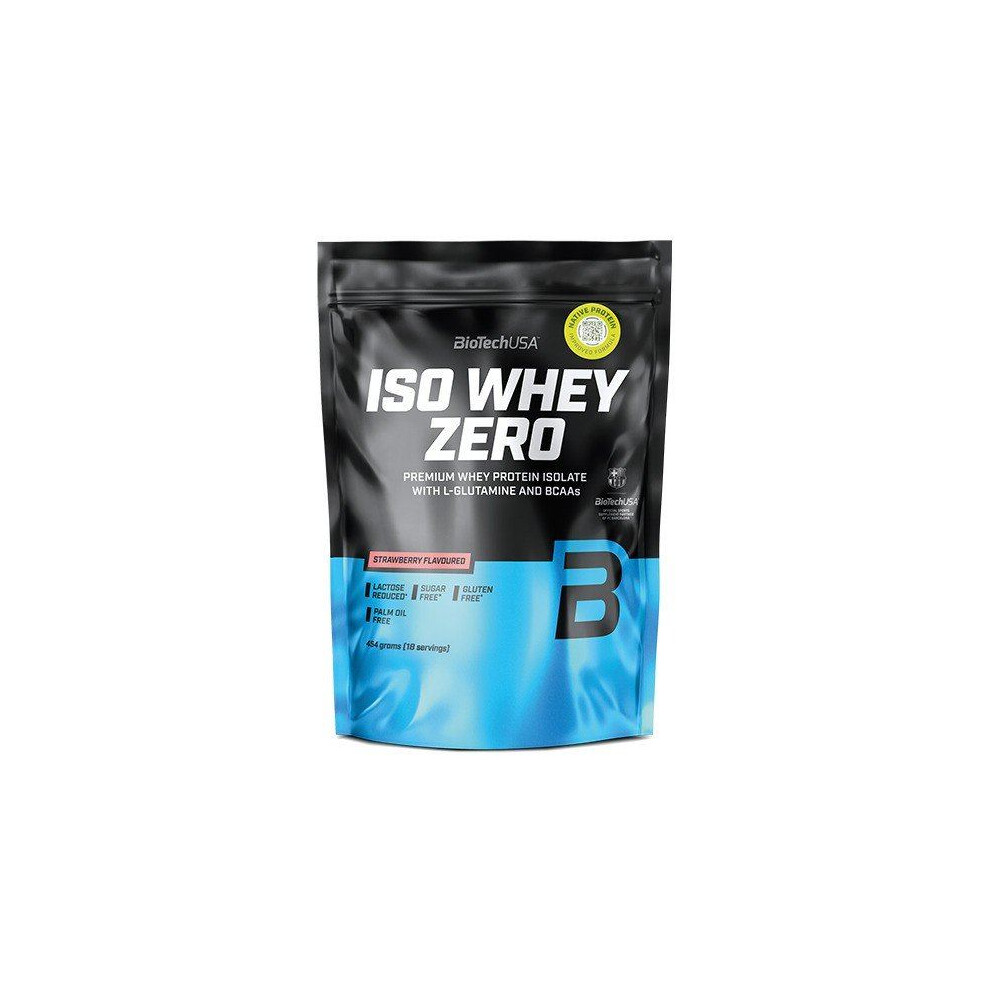Biotechusa Iso Whey Zero Protein 454G-Strawberry - Image 3