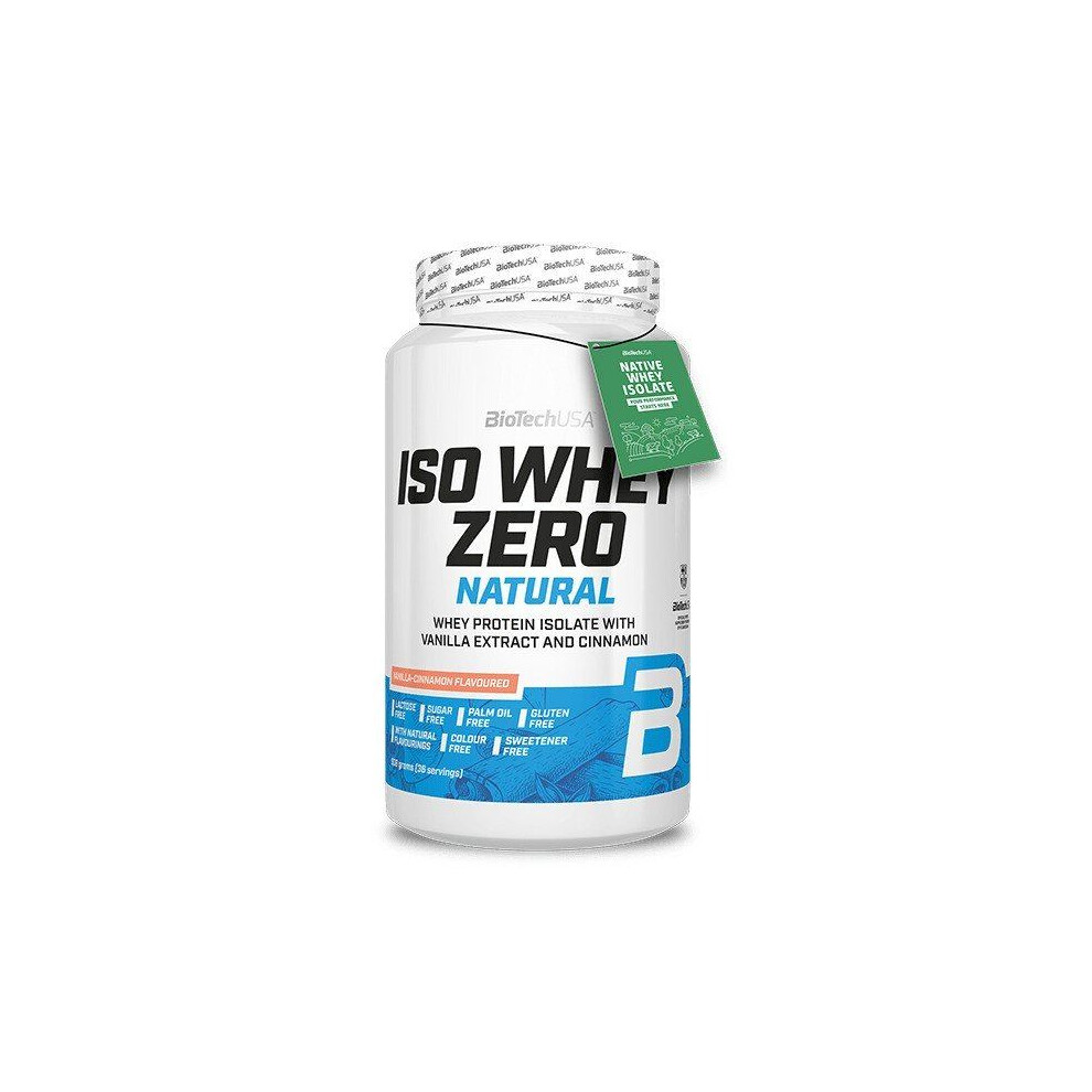 Biotechusa Iso Whey Zero Natural, Vanilla Cinnamon - 908G - Image 3