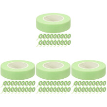 80Rolls Non-Woven Fabric Lash Tape Light Green for Eyelash Artists