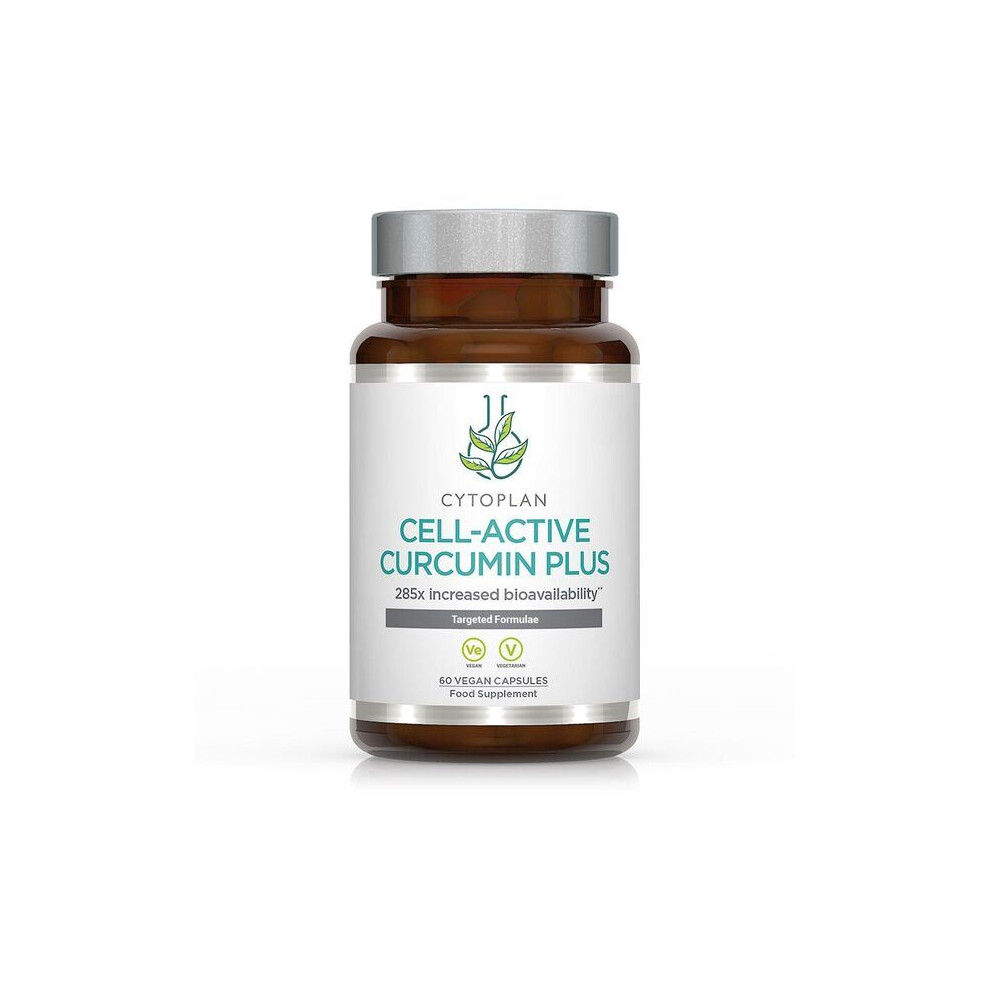 Cytoplan Cell-Active Curcumin Plus 60 vcaps 285x increased bioavailability - Image 3