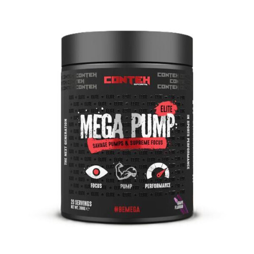 Mega Pump Elite, Grape - 390 Grams