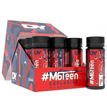 #m6teen Explosive Pre-workout Shot, Blueberry - 12 X 60ml.
