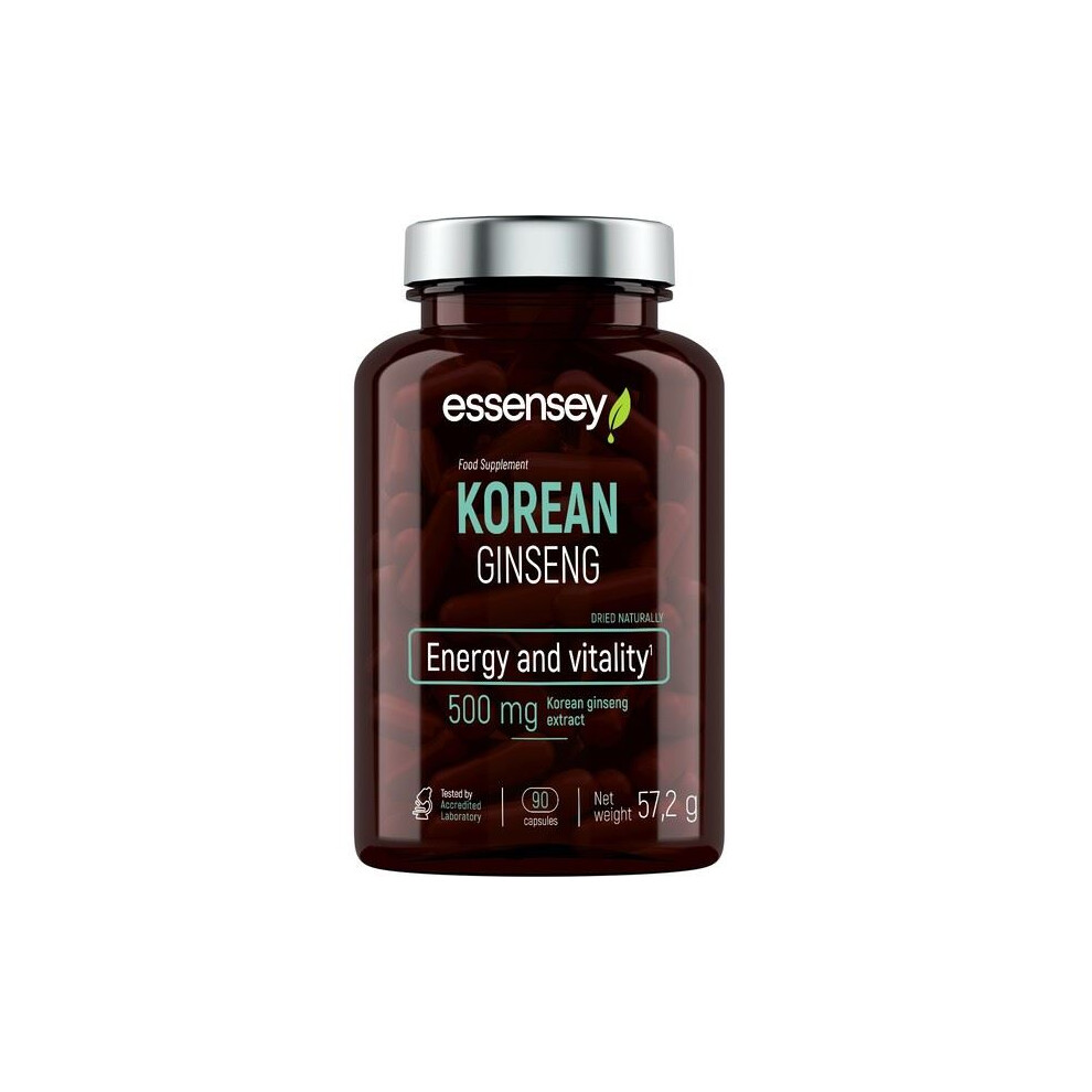 {Aisle K} Essensey | Korean Ginseng- 500mg | 1 x 90 caps