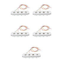 5Pcs Stable Performance Range Hood Replacement Control Panel Silver